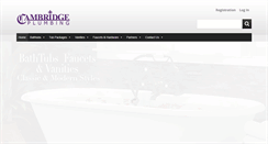Desktop Screenshot of cambridge-plumbing.com